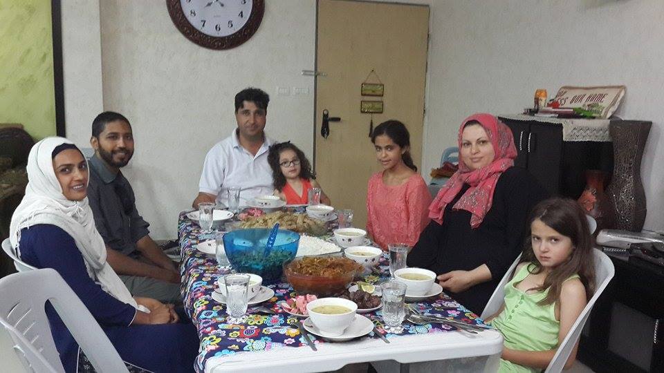 A visit to Ramallah with Fareed Ta'amallah Lovely iftaar with Fareed and his family, prepared by his wife Ameena