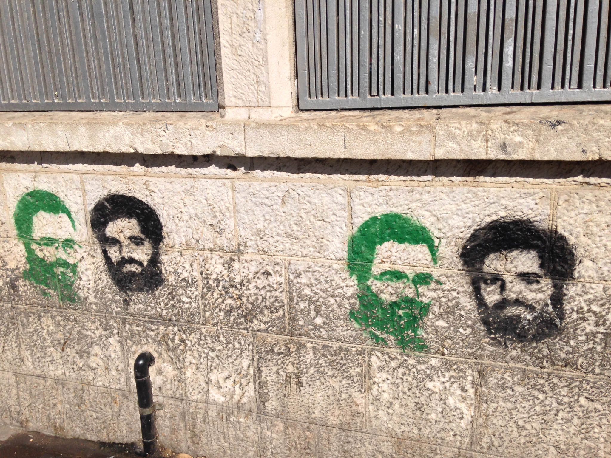 A visit to Ramallah with Fareed Ta'amallah Street Art