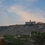 The PC hotel on the Hammer-head of Gwadar. The hill is called Koh-e-Murdar