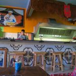 Andalousse Moroccon Cuisine The restaurant is small with about 2 booths and one large table.