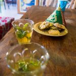 Andalousse Moroccon Cuisine Mint tea with date biscuits