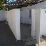Entrance to the patio